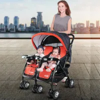 BAOBAOHAO 703A Twins Baby Stroller