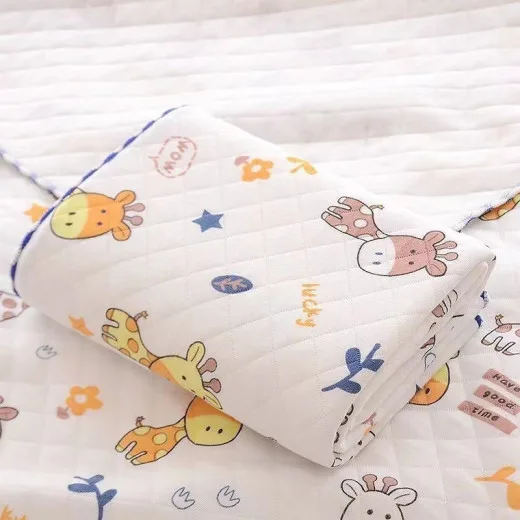 Warm Cotton Baby Swaddle Blanket for Newborns|Cartoon Fawn| Specifications: ( 33*33 Inchi )