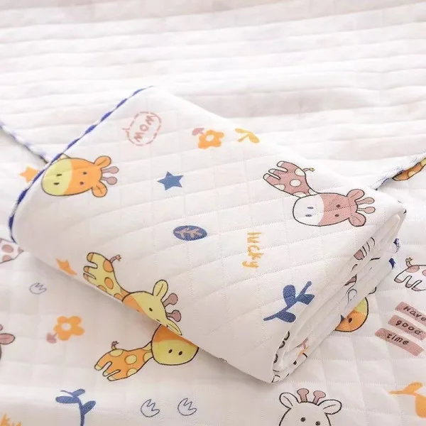 Warm Cotton Baby Swaddle Blanket for Newborns|Cartoon Fawn| Specifications: ( 33*33 Inchi )