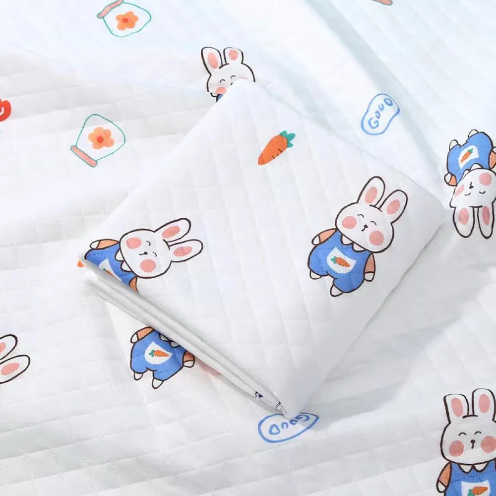Warm Cotton Baby Swaddle Blanket for Newborns|Cartoon Fawn| Bottle rabbit| Specifications: ( 33*33 Inchi )