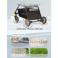 Baobaohao A2 Baby Stroller–Lightweight, Foldable, One-Click Folding, Reclining Seat