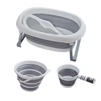 Multifunctional Folding Baby Bathtub | 4 Pcs Foldable Set
